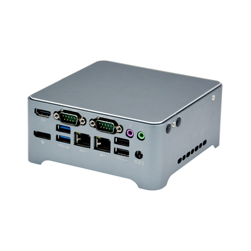 快熊 K220X2 i5-6200U мини-системный блок с DP, промышленный компьютер, для онлайн-занятий, с двумя сетевыми картами и двойным COM, 8 USB