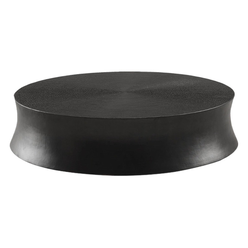Minimalista italiano Poliform mesa de café sala de estar estilo encantador apartamento pequeño diseñador corto mesa redonda de té mesa de café