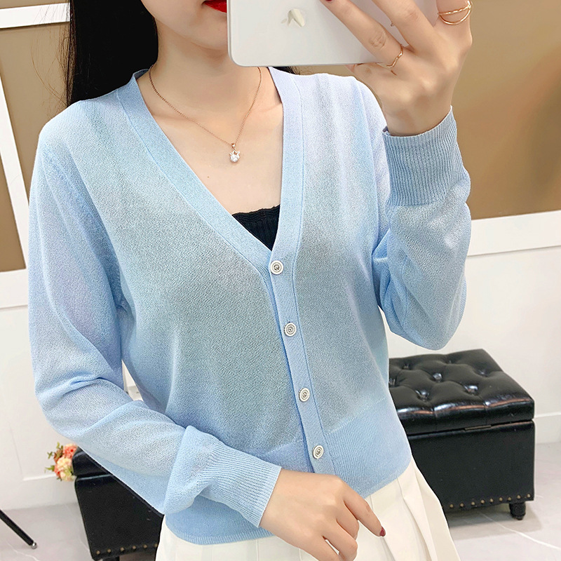 블루--[5버튼 긴소매--