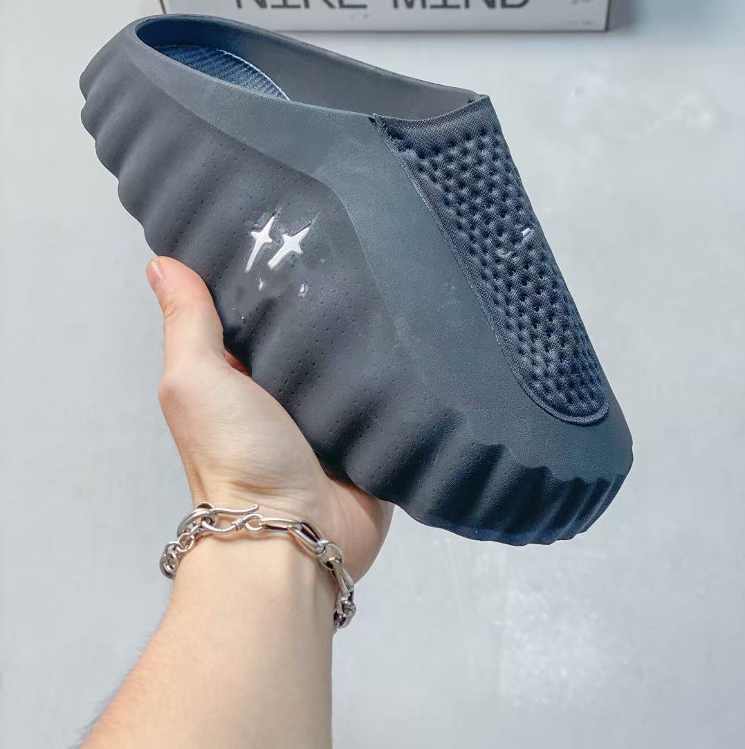 nike Mind 001 Slide Black Chrome HQ4307-001