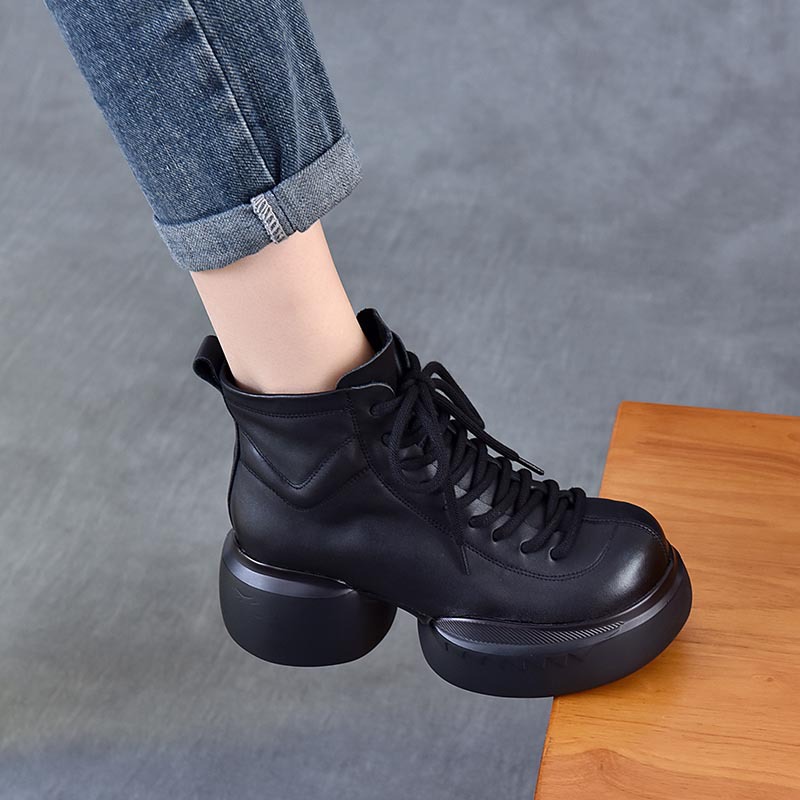 以一 Демисезонные высокие флисовые короткие сапоги на платформе для отдыха