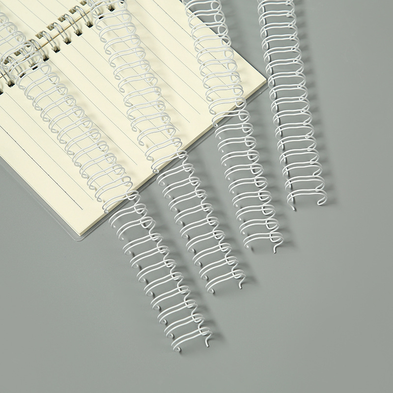 Wenyi Box Bobina doble Bobina para portátil Bobina doble bobina Anillo de hierro Accesorios de calendario de escritorio Bobina de metal en caja