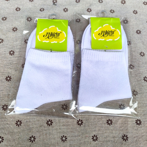 Children's pure cotton knee socks, solid color cotton socks for autumn and winter, children's gray bottom socks, all-cotton socks, factory wholesale