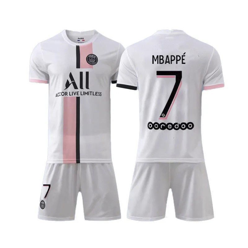 Uniforme de fútbol del Real Madrid 2425 para hombre, camiseta de fútbol número 7 Vinicius, número 5 Bellingham, número 10 Mbappé