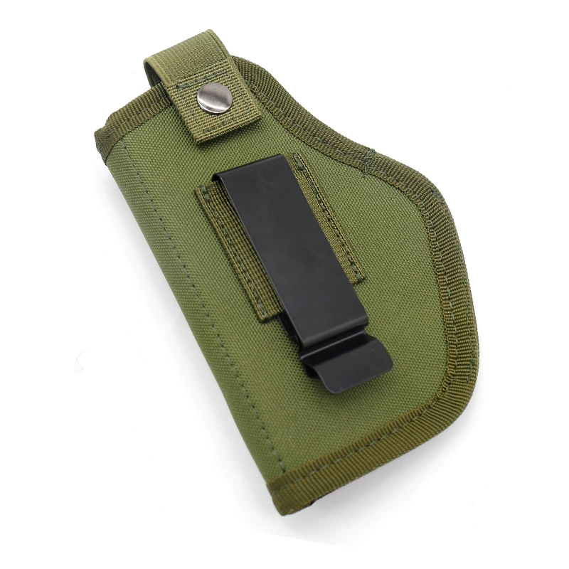 Скрытый гужной кобура (Glock) быстродел IWB клип, компактный дорожный носитель, черный/зеленый