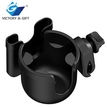 婴儿车奶瓶架2合1儿童推车必备饮料水杯手机支架 亚马逊热销