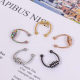 Non-perforated magnet nose ring cross-border non-perforated magnetic pseudo-nose nail nose clip nose hoop stainless steel nose ring wholesale