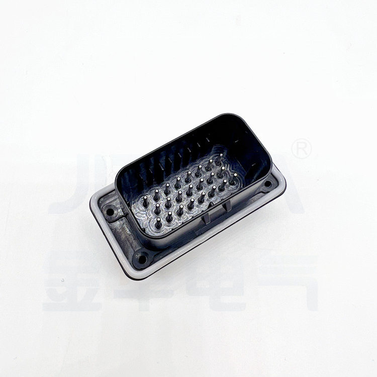 新能源汽车电子防水连接器 23P立式直针插接件 JHB00364