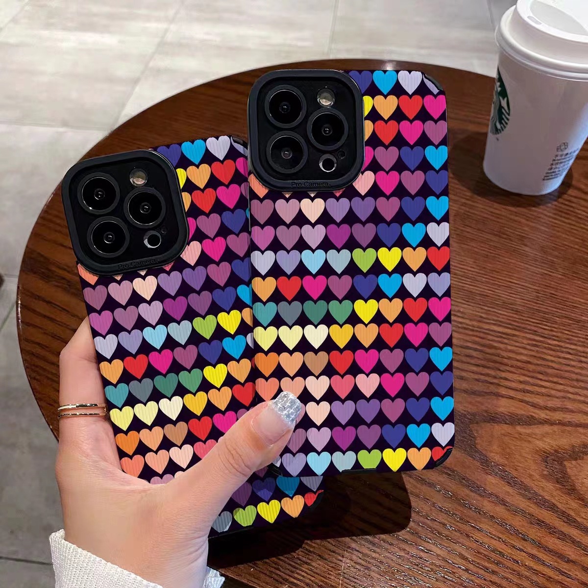 Cute Heart Phone Case For Samsung A71 A53 A32 Protective Cover_voghion.com