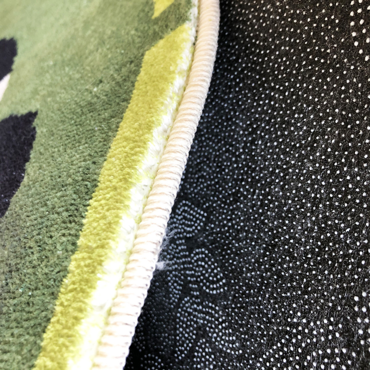 Manta de noche moderna minimalista Panda transfronteriza aislamiento en frío manta de cama de Cachemira dormitorio resistente a las manchas alfombra resistente al desgaste