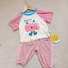 【寶寶童趣穿搭】嘟嘟家兒童短袖T恤防蚊褲夏季女童休閒長褲夏裝t