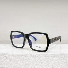 墨镜LOGO小香一比一纯手工近视大黑方框素颜女眼镜大脸显瘦5408