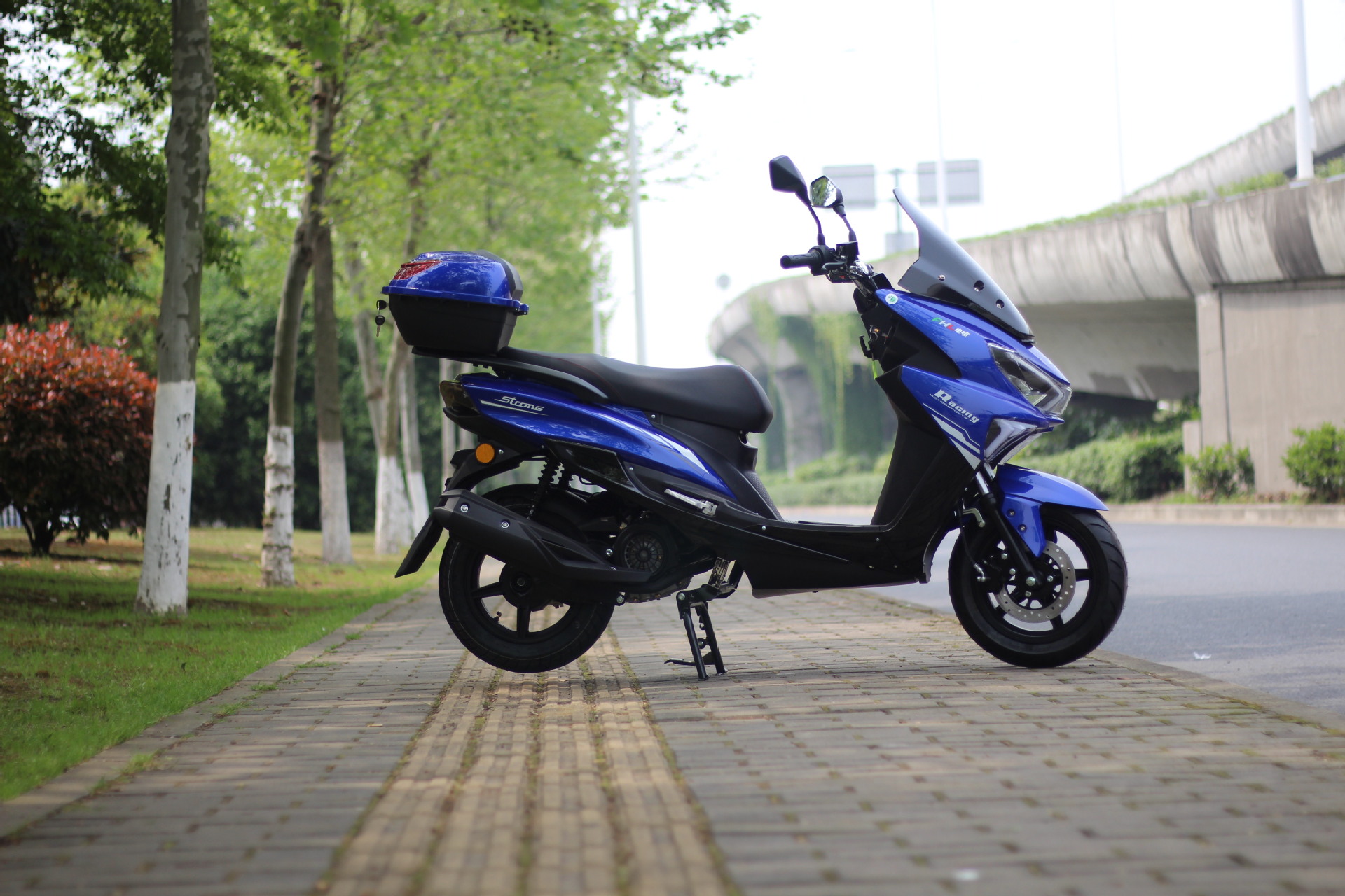 Factory-Issued 150Cc Engine National Iv Efi Large Scooter Can Be Licensed and Wholesale Saber-Toothed Tiger Style Scooter
