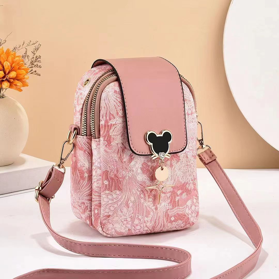 High quality demi-season small shoulder bag