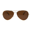 Fashionable sunglasses, trend retro glasses solar-powered, wholesale