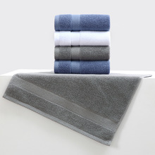 全棉方巾 35*35cm学生简约吸水素色柔软可绣logo厂家批发纯棉方巾