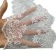 Bilateral Milk Silk Lace Mesh Embroidered Lolita Cuff Skirt Accessories Mesh Mesh Lace