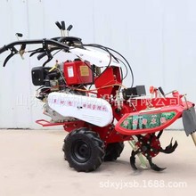 手扶式大葱培土机 小型农用汽油开沟起垄机 封葱机操作简单