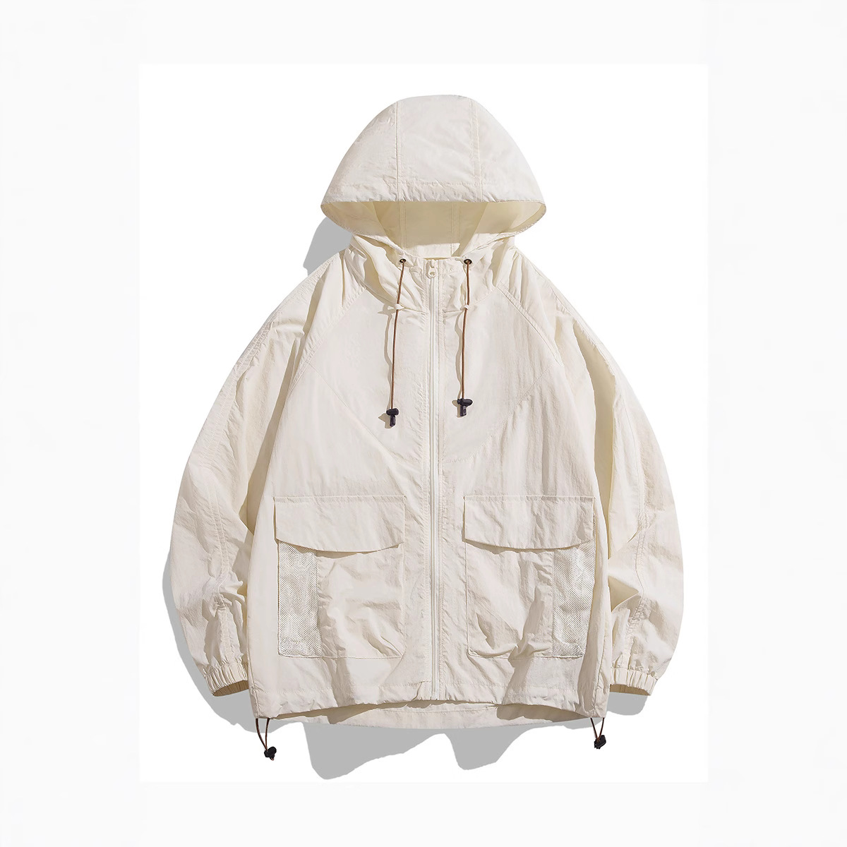 Live Broadcast Explosions Hooded Sun Protection Suit Skin Clothing Men's Couple Summer Ultra-thin Breathable Outdoor Fishing Skin Style