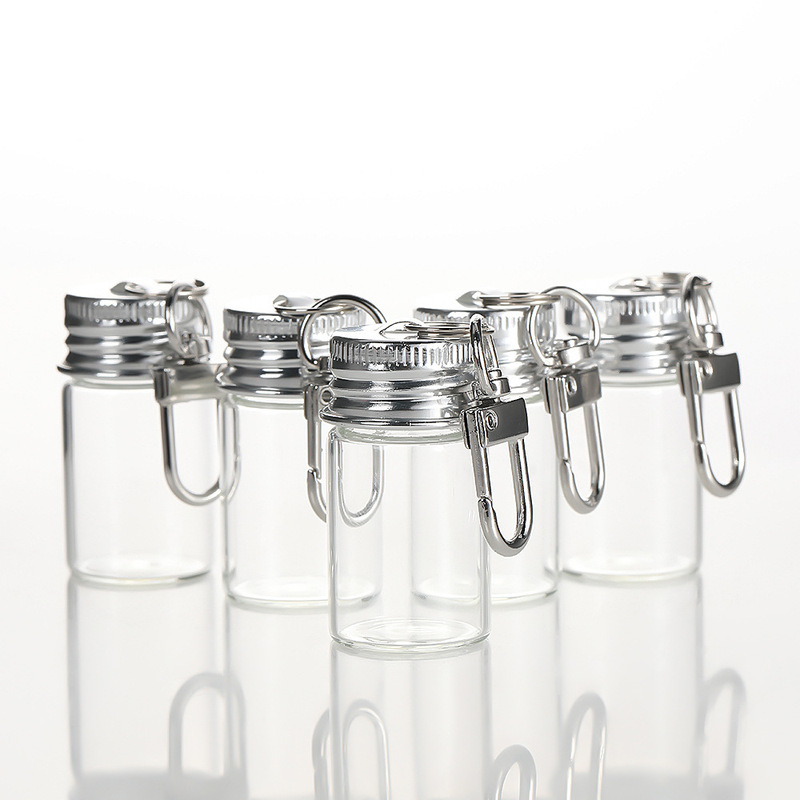 Keychain Small Bottle 7ml 10ml Glass Bottle Pendant Home Kitchen Storage Bottle Decorative Pendant Small Gold Bean Bottle Keychain Small Bottle 7ml 10ml Glass Bottle Pendant Home Kitchen Storage Bottle Decorative Pendant Small Gold Bean Bottle