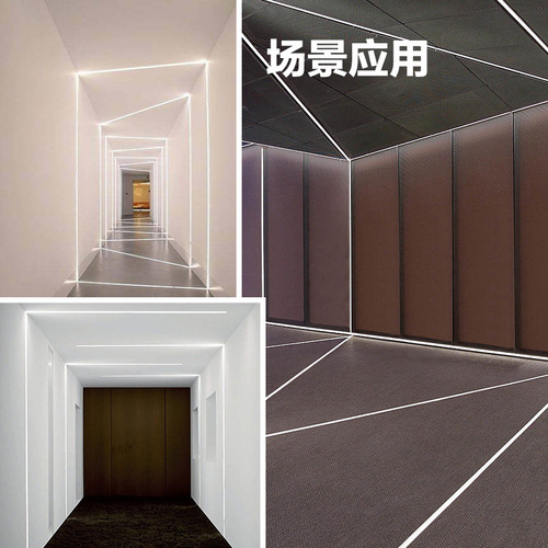 Soft LED strip 12V high brightness linear light for cabinet, shopping mall, ceiling decoration, specialized lighting bar 2835 LED strip wholesale