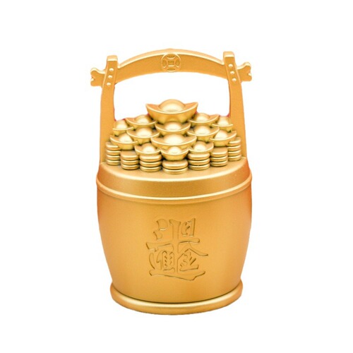 New style bucket of gold large bucket of country ornaments pure brass small bucket craft gift creative retro wholesale