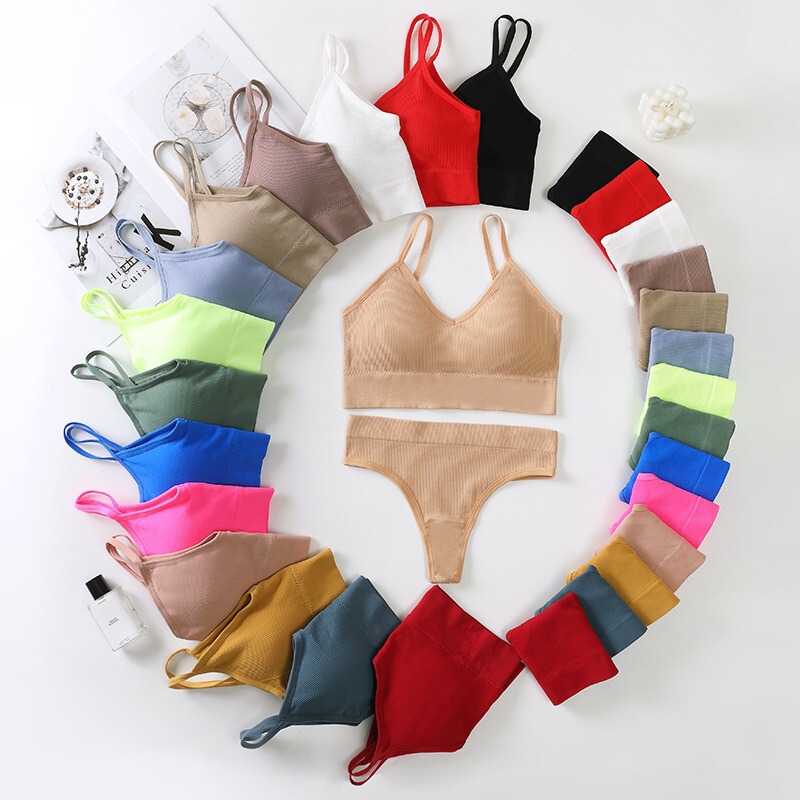 Cross-border foreign trade big U-back beautiful back underwear suit T-pants sexy threaded French triangle cup big backless bra Cross-border foreign trade big U-back beautiful back underwear suit T-pants sexy threaded French triangle cup big backless bra