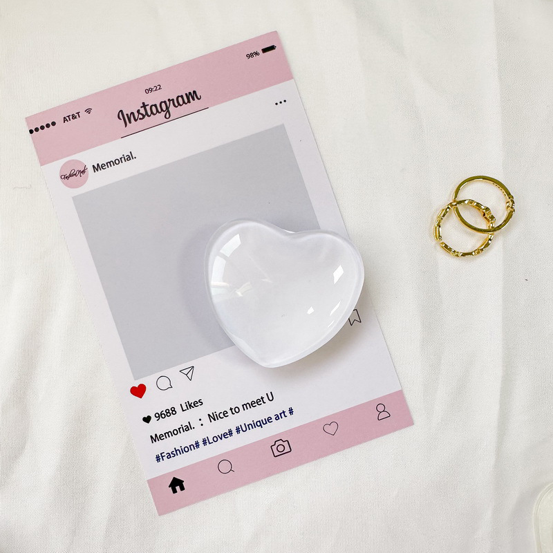 _0028_白支架-水晶玻璃爱心-白色