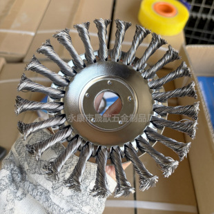 Lawn mower accessories 6 inch 8 inch 10 inch steel wire wheel derusting disc new wire mower wire mower head