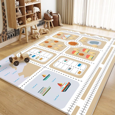 Avtomobil döşəmə paspasları – Mats for Bedrooms, Crystal Velvet - track-14-80120cm-crystal-velvet