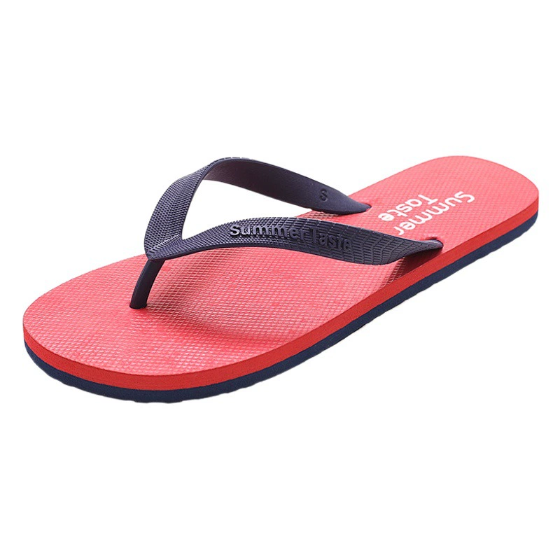 Шлепанцы, мужские тапочки, Повседневная модная обувь, обувь на плоской подошве, повседневная Нескользящая верхняя одежда, пляжная обувь в Корейском стиле, лето