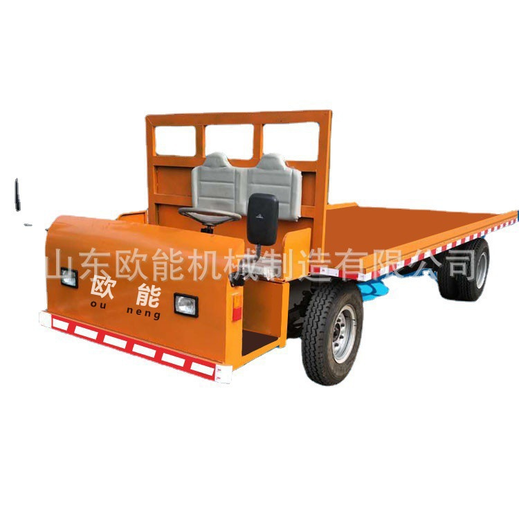 销售地铁轻轨平板运输车产柴油轨道拖车轨道平移过跨运输平板车堆