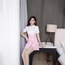 沐足足浴足疗技师工作服套装气质洗浴桑拿按摩工衣女职业套装5005