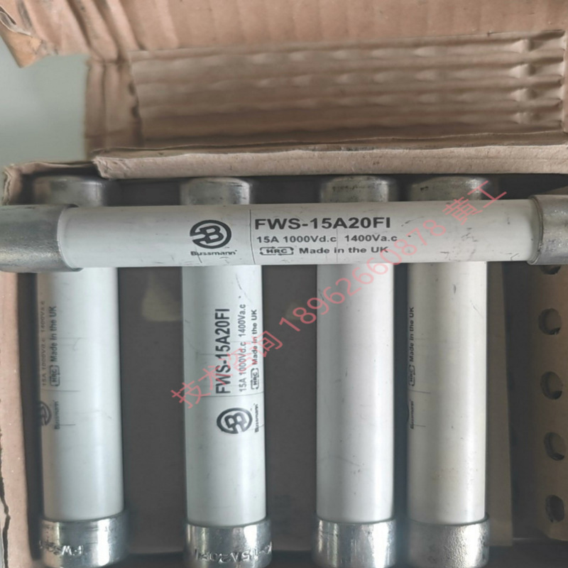 巴斯曼 熔断器 FWJ-16A 32A 40A 50A 63A 80A 27F  27x60 660v dc