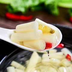 Sour and Spicy Pickled Water Chestnut, Honghu Crispy Pickled Pepper, Water Chestnut Tips and Nodes - Hubei Specialty, Appetizer Dish, Full Cart Format