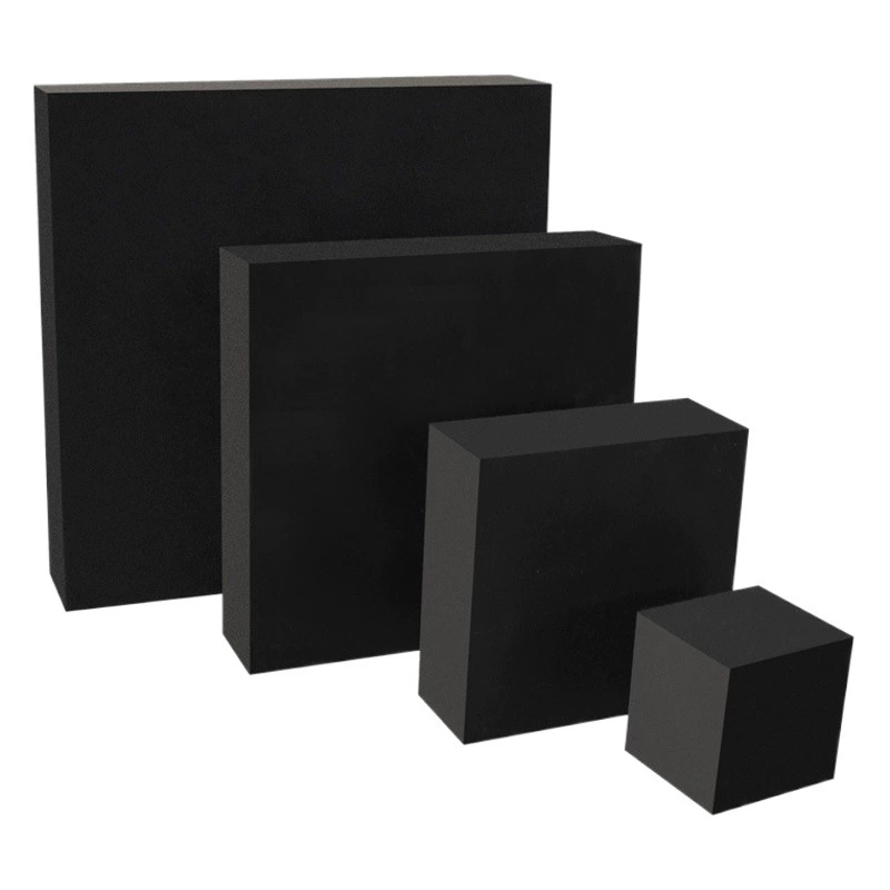 Резиновый амортизирующий блок, антивибрационная подушка, шумопоглощающая резиновая подушка с защитой от ударов, черная механическая амортизирующая подушка для моста, утолщенная квадратная резина