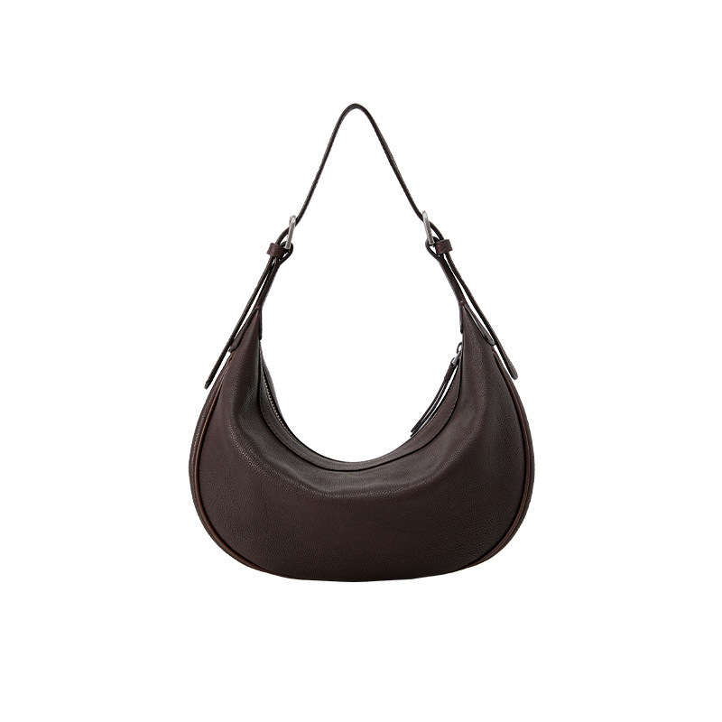 [Xi Mengyao Style] New Crescent Hobo Bag - Versatile Commuter Crossbody Shoulder Underarm Bag For Women - Thumbnail 8