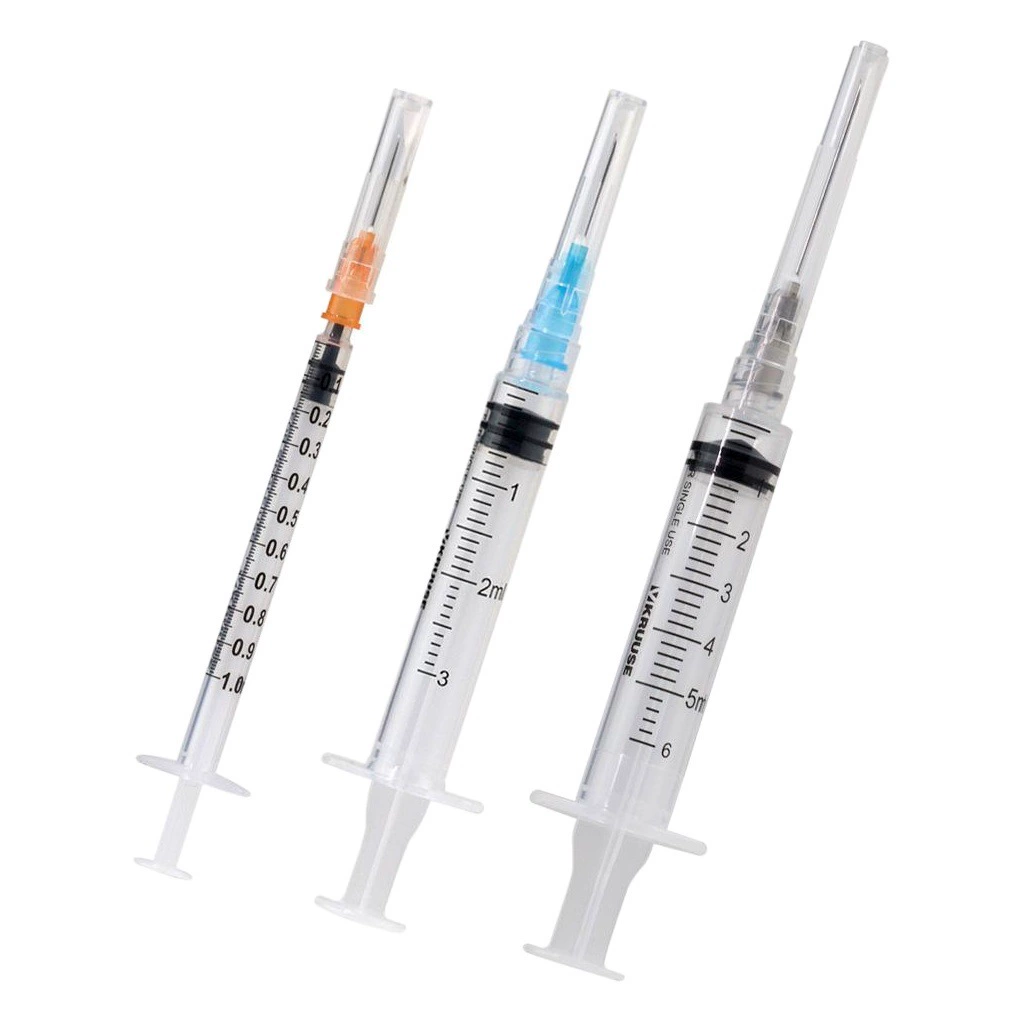 KRUUSE Gucci одноразовый шприц животное собака кошка в индивидуальной упаковке разъем с замком Рур