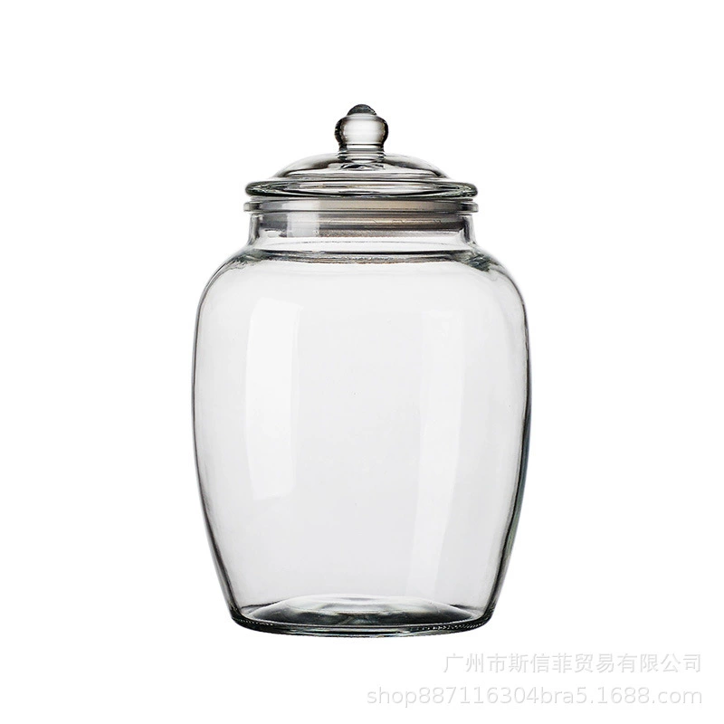 Capacious glass tea, storage system, chenpi, increased thickness