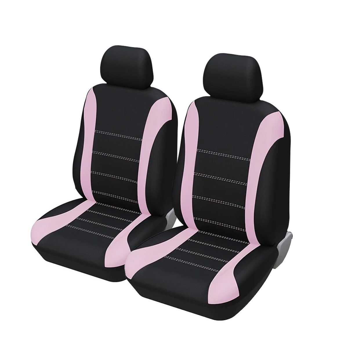 Un solo asiento general 2 piezas + doble asiento 4 piezas cubierta de asiento de furgoneta diseño de cintura transfronterizo cojín de tela cojín de asiento