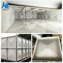 韩国板玻璃钢水箱工程蓄水拼接水箱消防水箱模压四直板水箱板