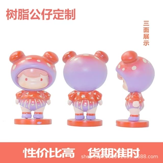 树脂桌面摆件定制 玻璃钢玩偶模型卡通动漫创意摆件定做 伴手礼订
