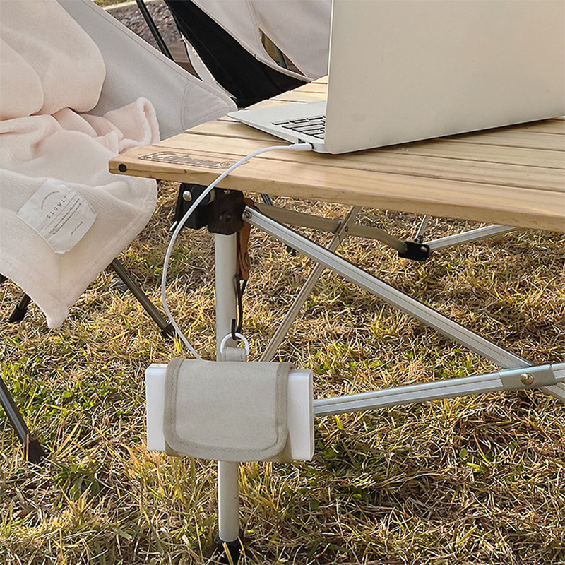 充电宝收纳袋保护套  适用于小米罗马仕移动电源数码配件包帆布袋