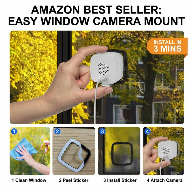 Cross-Border Hot-Selling 2 Million Pixel Window Card Camera, Color Night Vision Smart Camera, Mobile Phone Remote Monitor Cross-Border Hot-Selling 2 Million Pixel Window Card Camera, Color Night Vision Smart Camera, Mobile Phone Remote Monitor