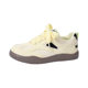 Huili Cream Yellow Academy Style Training Shoes Small Fresh Soft Bottom Diamond Mesh Big Head Shoes Outdoor Hiking Not Tired