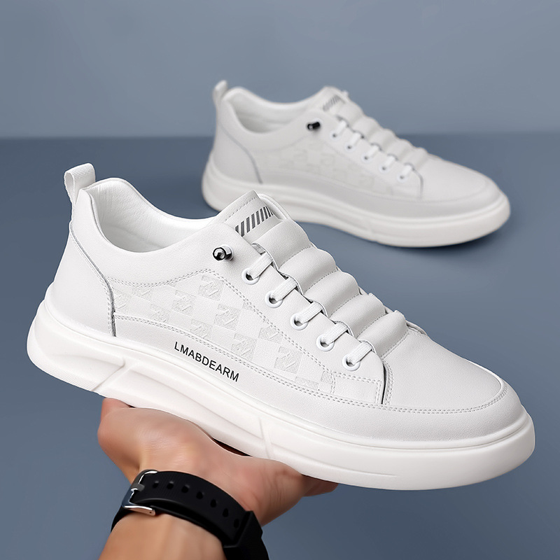 Zapatos blancos de verano para hombres zapatos de skate transpirables para hombres zapatos deportivos de moda zapatos casuales para hombres al por mayor