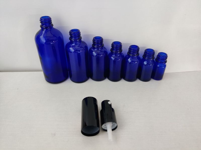 ブルーガラスサンプルスプレーボトル旅行ポータブルシルクスクリーンロゴ香水ボトル保湿香水ボトル卸売|undefined