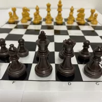 Plastic chess, set, 49mm, 90 gram