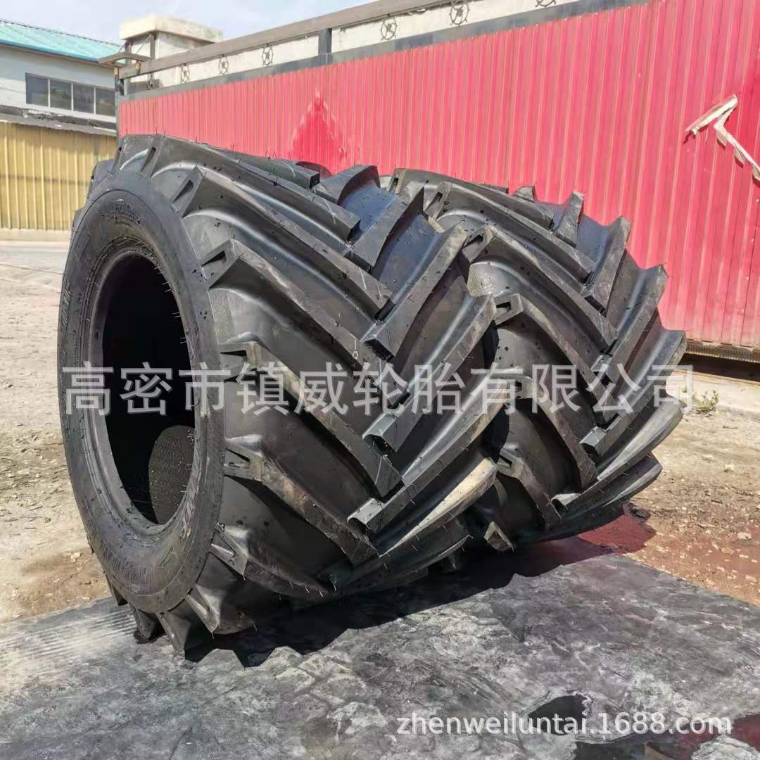 农机轮胎 19.0/45-17 人字真空轮胎 捆草机捆包机轮胎
