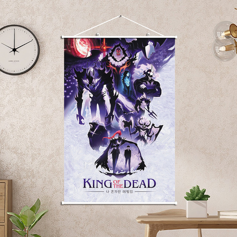 I Upgrade Hanging Painting Solo Leveling Animation Secondary Decorative Painting Poster Multi-size Wall Painting